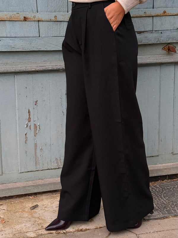 Pantalon tailleur Claire — Noir
