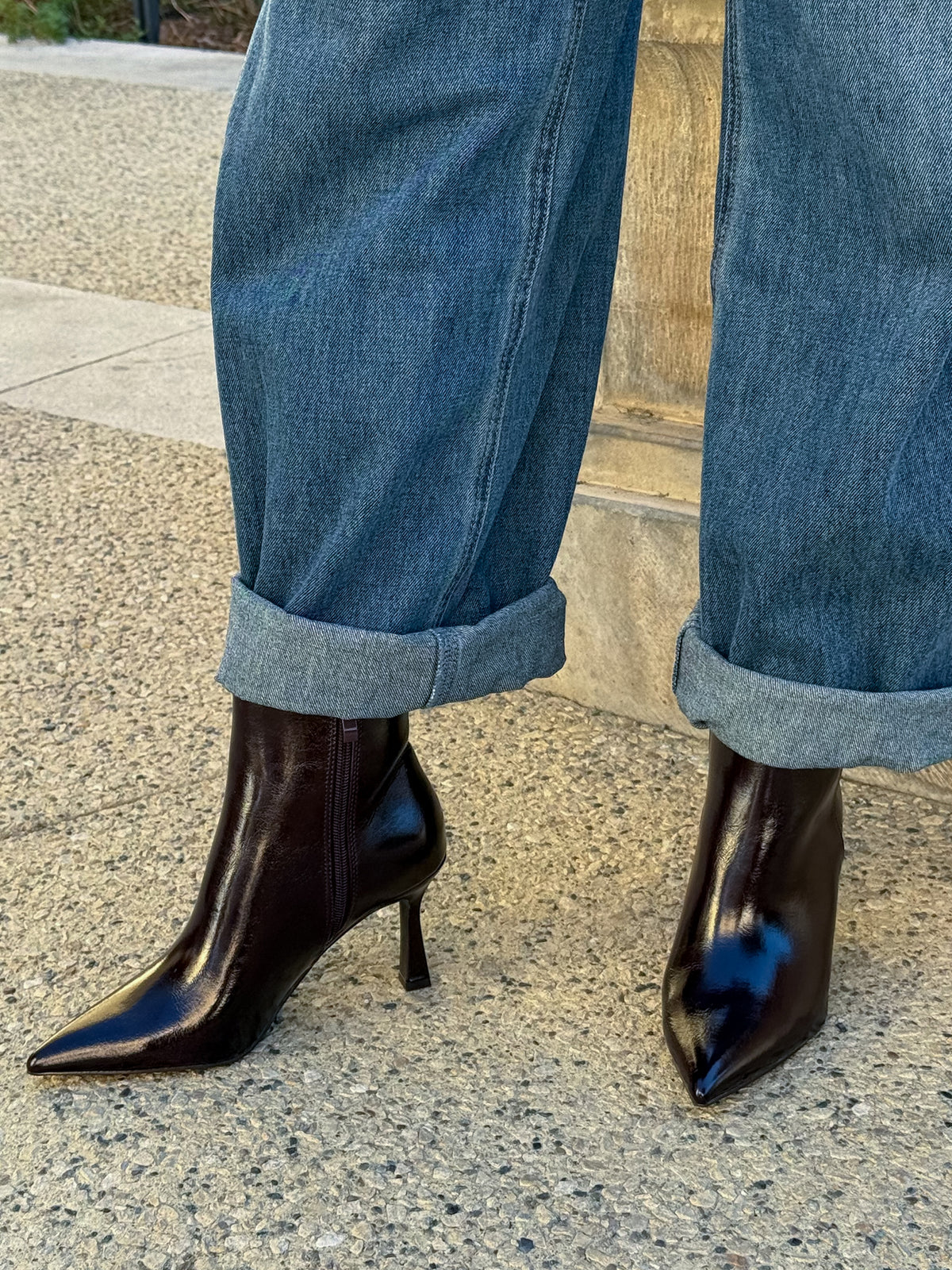 Bottines Amélie – Prune