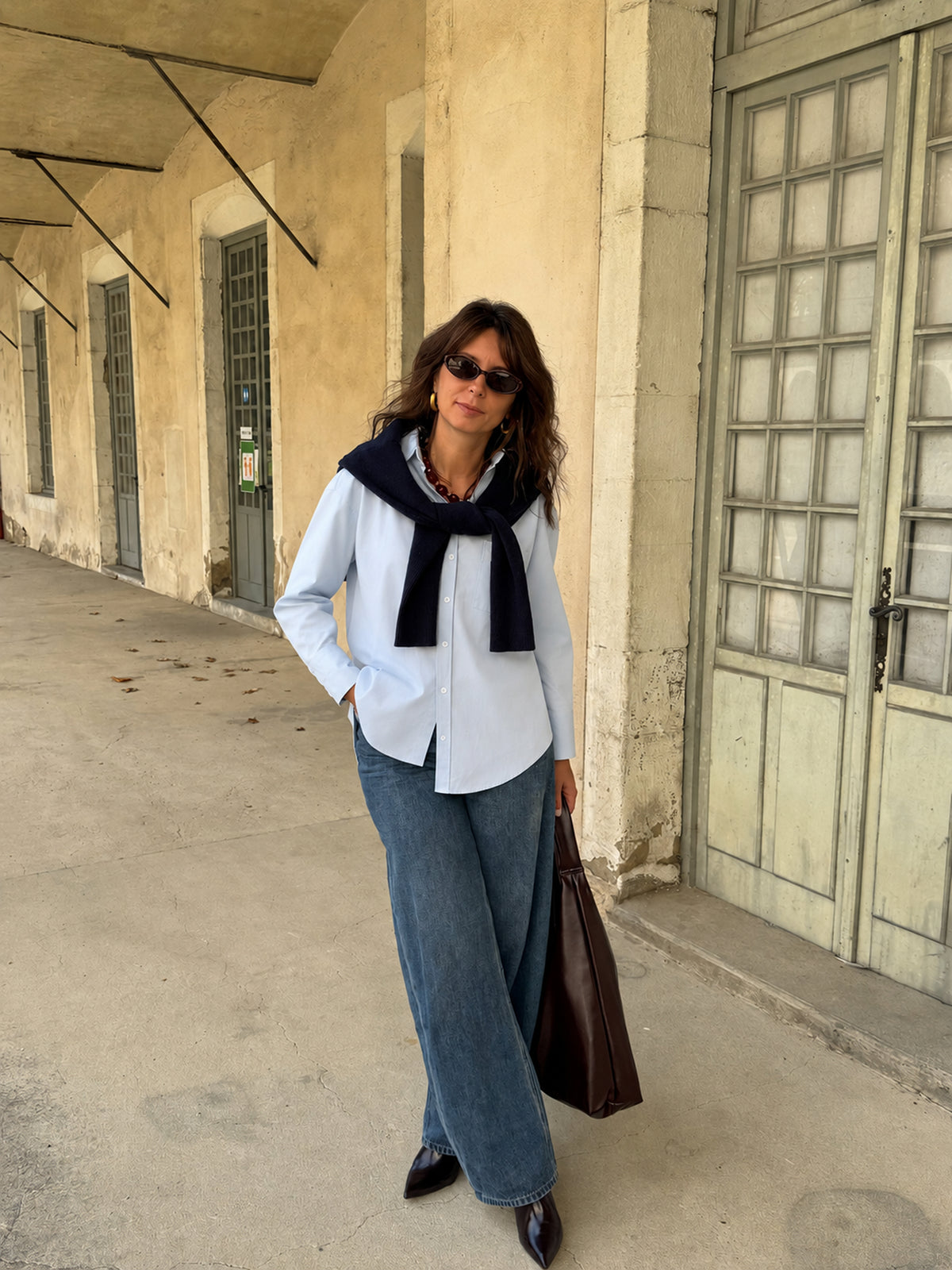Chemise Clara – Bleu