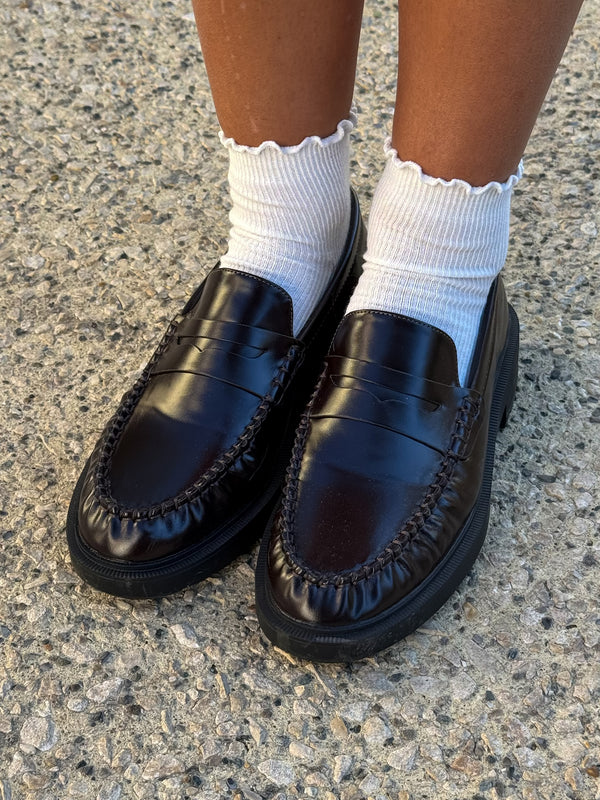 Mocassins Camille – Chocolat