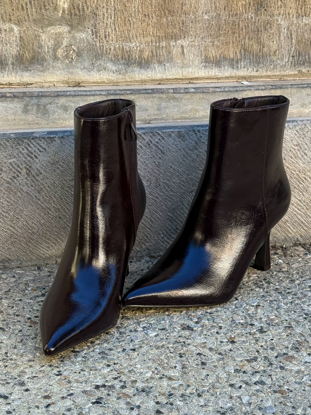 Bottines Amélie – Prune