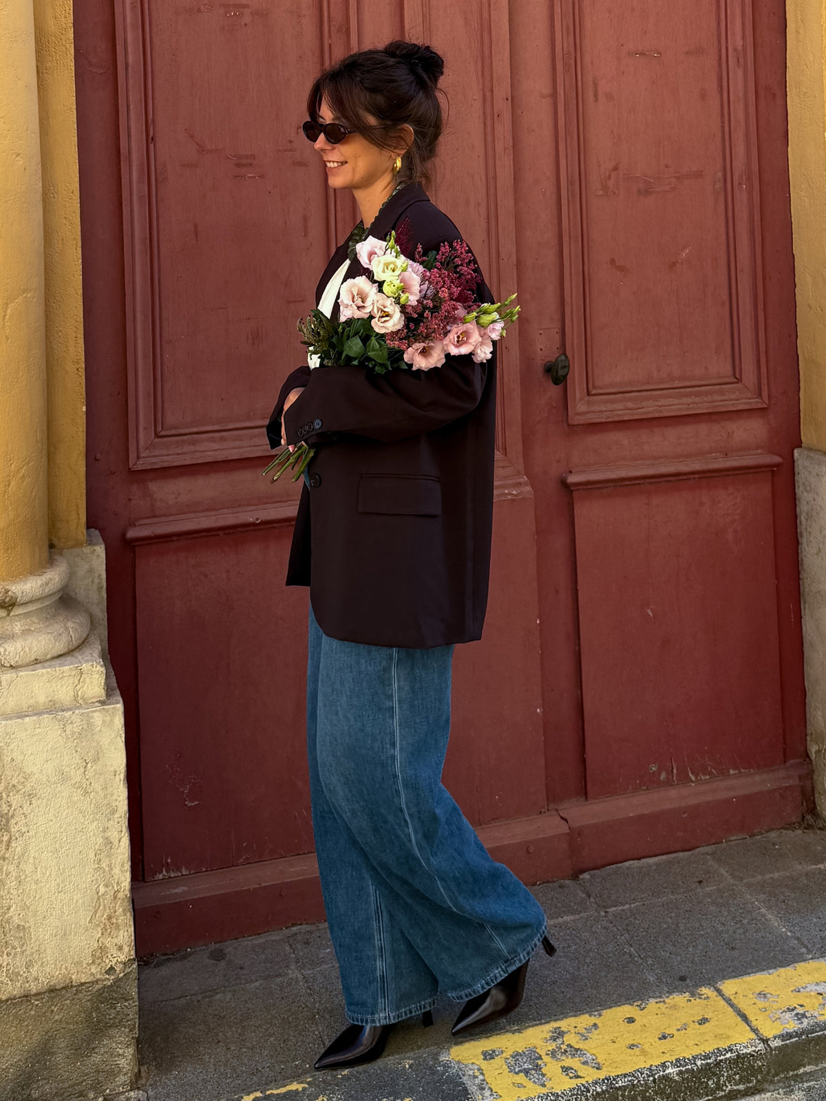 Blazer oversize Jade – Café