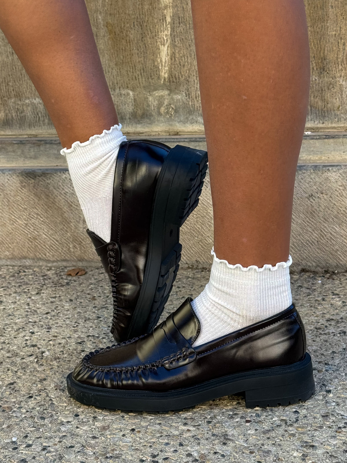Mocassins Camille – Chocolat