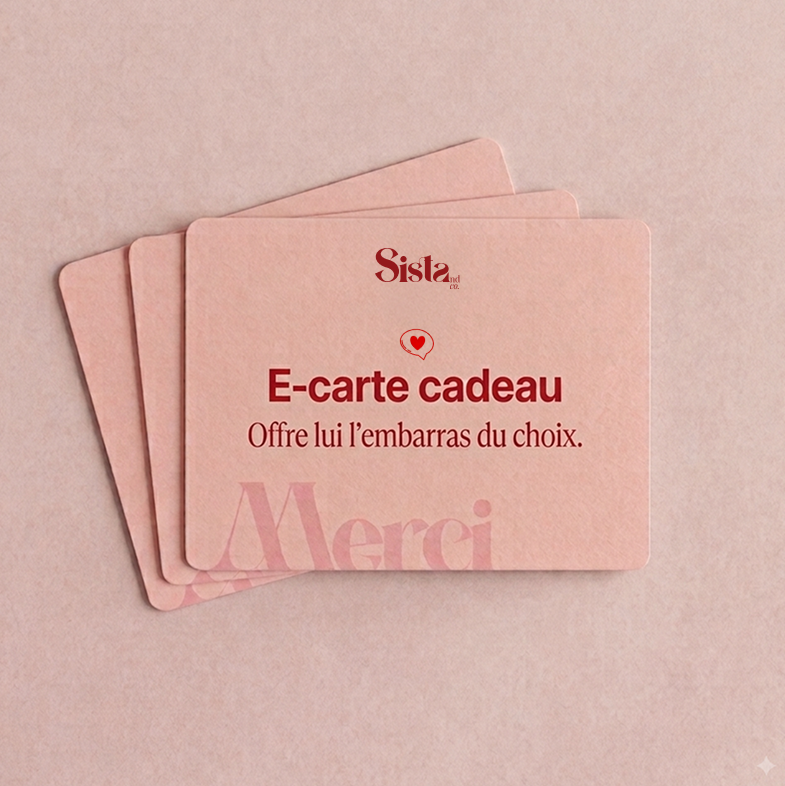 Carte-cadeau Sista & Co