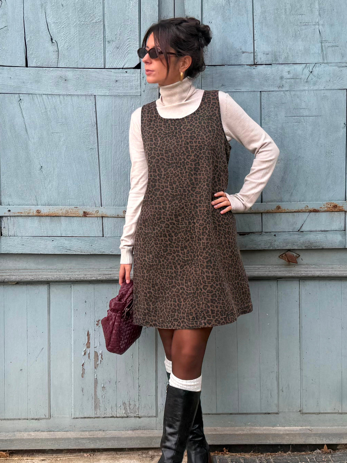 Robe léopard — Lucie