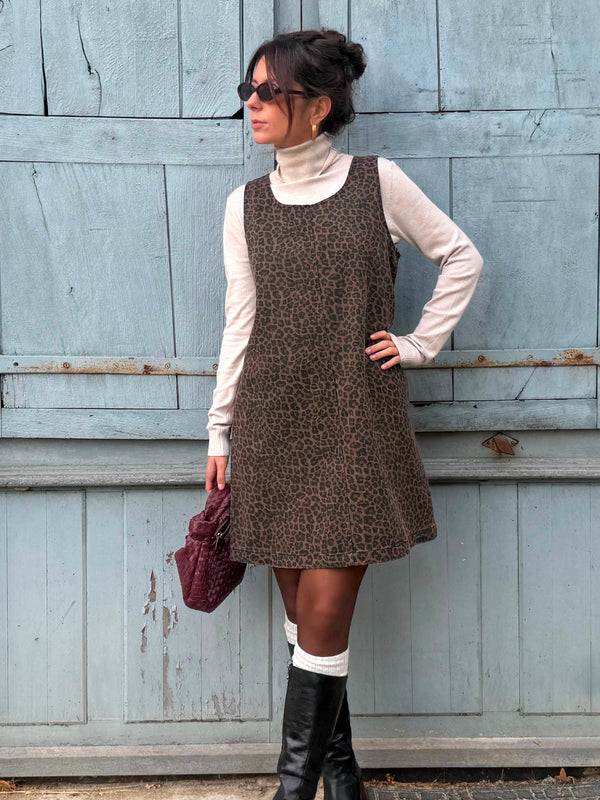 Robe léopard — Lucie
